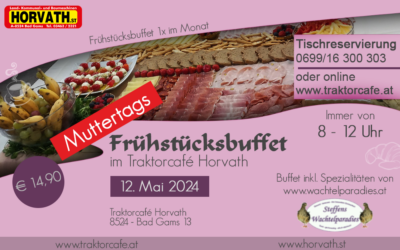 Frühstücksbuffet – 12. Mai 2024